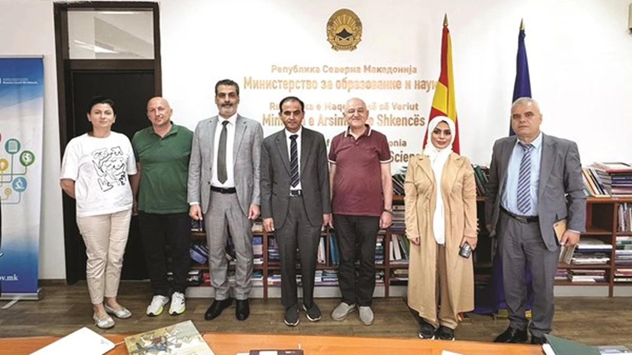أبوظبي للغة العربية تستكشف فرص التعاون مع شمال مقدونيا
